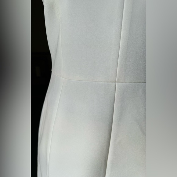 J Crew Ivory Scoop Neck Sleeveless Sheath Knee Length Dress Size 4 NWT - Picture 6 of 8